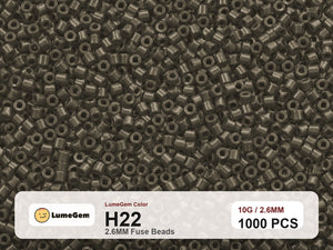 LumeGem H22 Neutral H22 2.6mm fuse beads