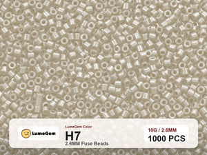 LumeGem H7 Neutral H7 2.6mm fuse beads