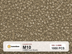 LumeGem M10 Neutral M10 2.6mm fuse beads