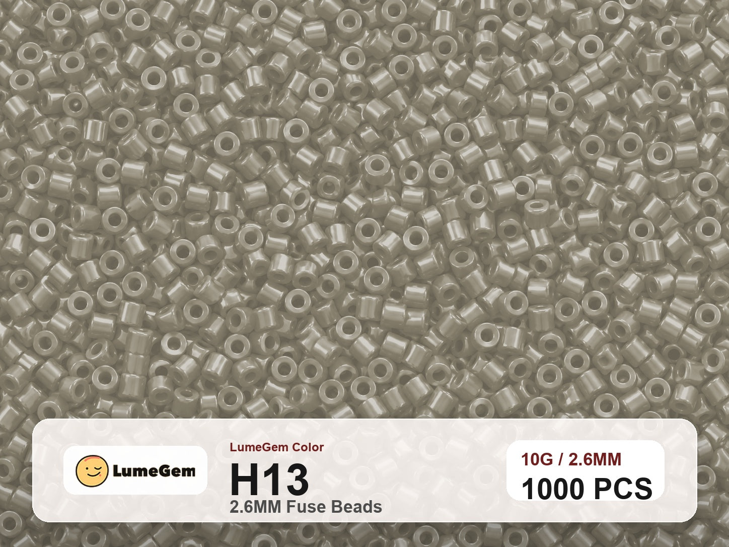 LumeGem H13 Neutral H13 2.6mm fuse beads