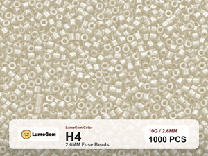LumeGem H4 Neutral H4 2.6mm fuse beads