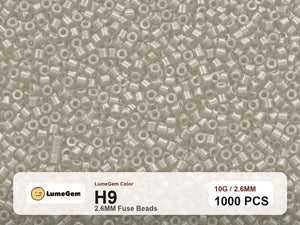 LumeGem H9 Neutral H9 2.6mm fuse beads