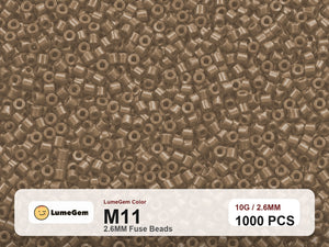 LumeGem M11 Neutral M11 2.6mm fuse beads
