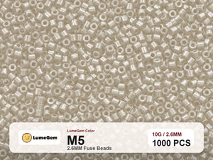 LumeGem M5 Neutral M5 2.6mm fuse beads